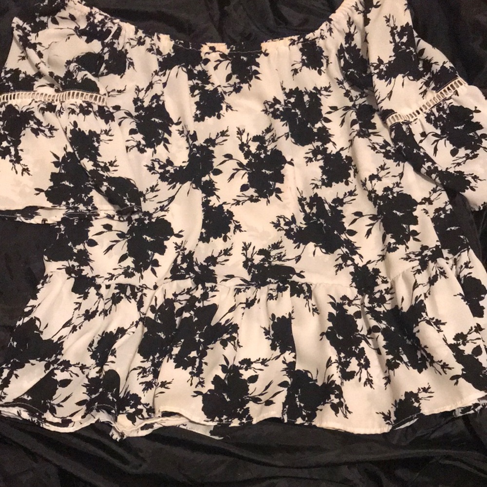 Off the shoulder blouse